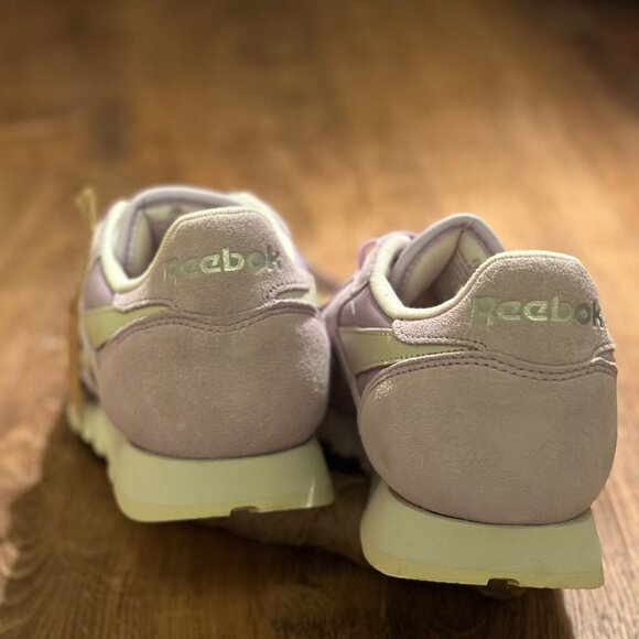 Reebok Classic leather pastel purple sneaker NWT OG 80's - Picture 7 of 9